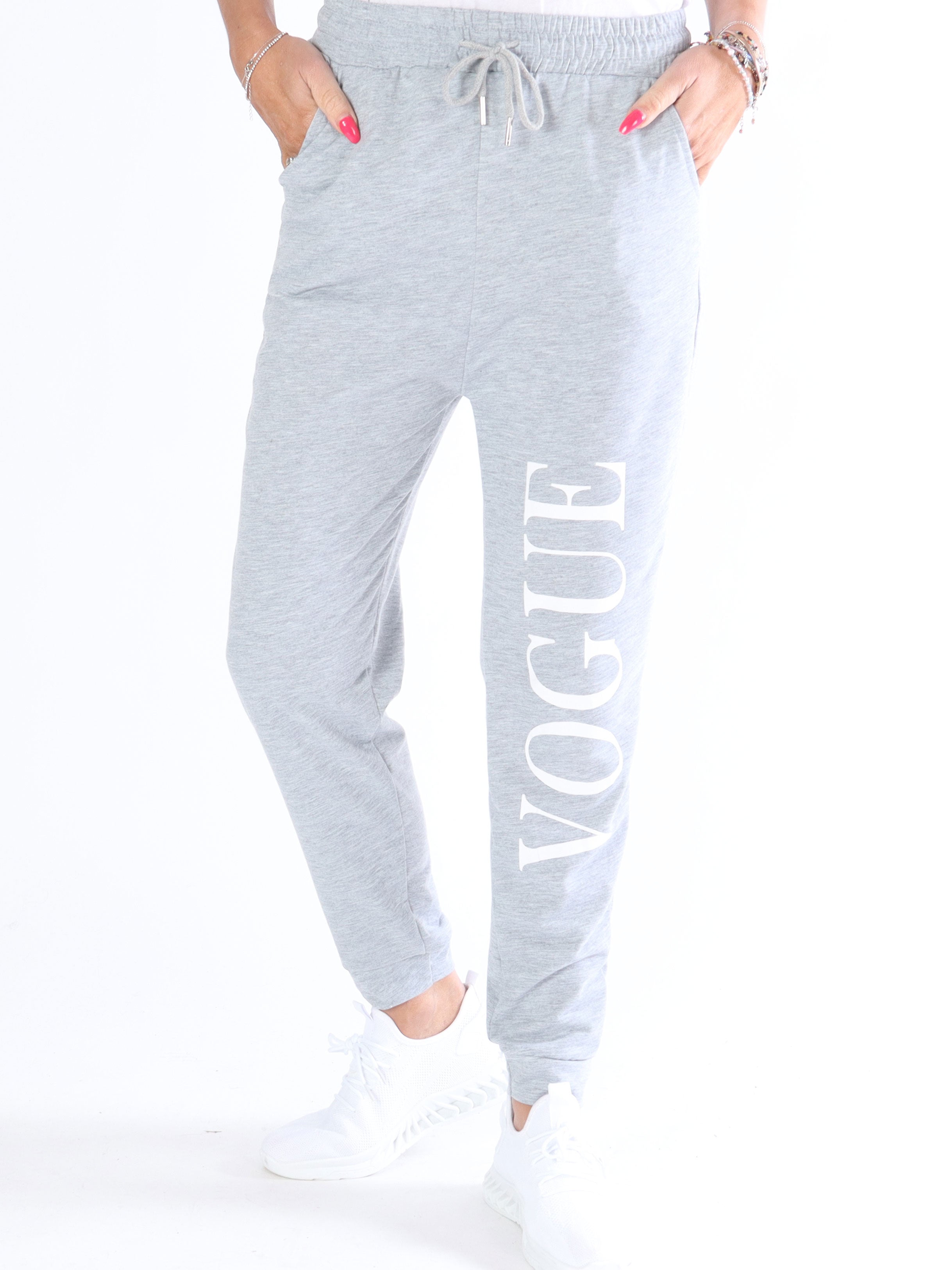 Vogue - Träningsbyxor med skrift